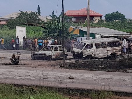 Ibadan Petrol Tanker Explosion: Commuters Stranded