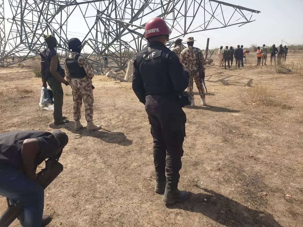 Another Bomb blast: NSCDC Operative Killed, 3 Electricity Transmission Towers Destroyed.