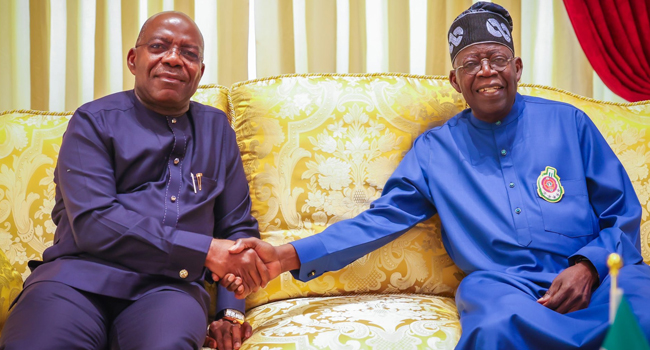 Gov Otti Applauds Tinubu’s Economic Policies, Ask Nigerians to be Patient.