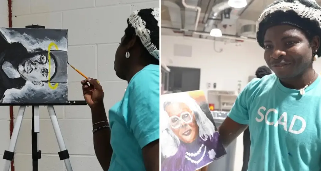Another Guinness World Record: A Nigerian Student: with 100-hour painting marathon