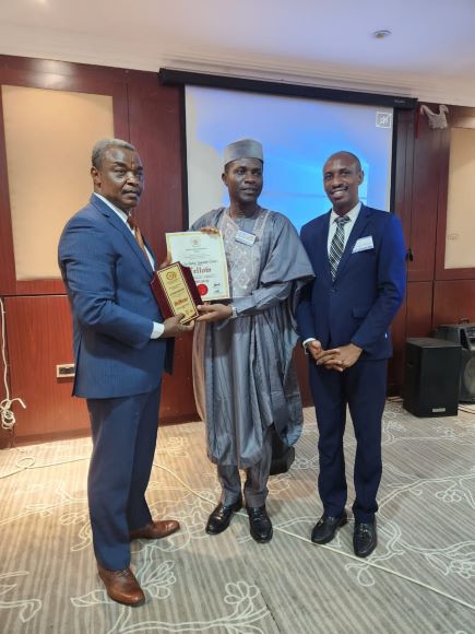 Alliance Hospital CMD Bags Administration Institute Fellowship, For His Contribution To Public Health: