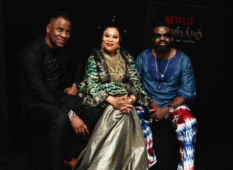 INTERVIEW: Kunle Afolayan, Sola Sobowale, Owobo Ogunde On The Making Of ‘Anikulapo’ Series
