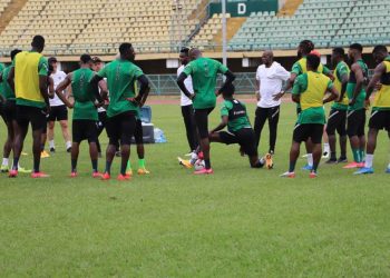 Stranded Five Super Eagles Players Land in Uyo for South Africa