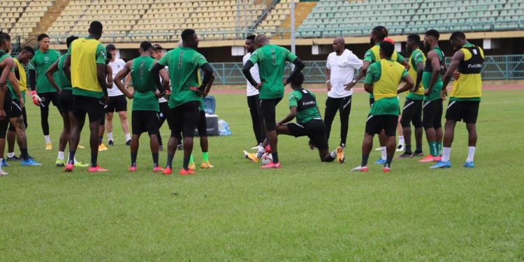 Stranded Five Super Eagles Players Land in Uyo for South Africa