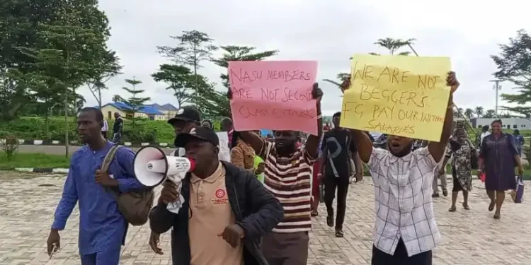 FUOYE: NASU, SSANU warm up for strike over unpaid salaries