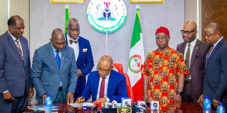 Enugu: Mbah Signs 4 Bills into Law, Moves Against Land Grabbing, Open Grazing