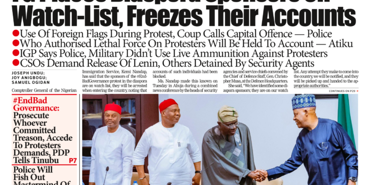 Nigerian Newspapers: Top Stories For Today (07/08/24)