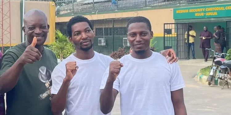 Three #EndBadGovernance protesters charged with treason released from prison