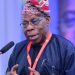 Obasanjo: I believe God didn’t create Nigeria to struggle