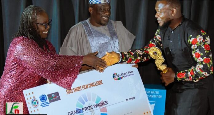 SDGs Short Film Challenge: Daniel Izu Wins,  Beats 2,249 others at 2nd Edition