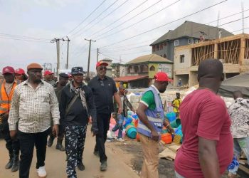Abia Harmonized Task Force destroys illegal shops in Umuahia, Aba, impounds vehicles