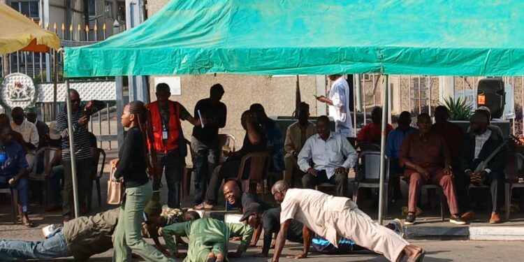 Military Veterans Occupy Finance Ministry Over Unpaid Benefits