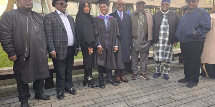 PHOTOS NEWS: Top Nigerian politicians attend Wike’s son graduation in UK