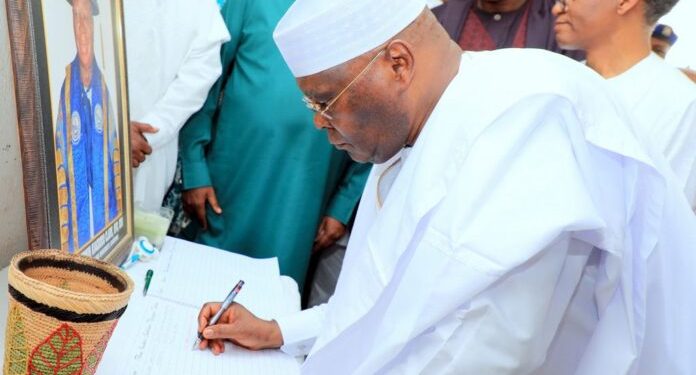 Atiku leads El-Rufai, Bindow in condolence visit to Edwin Clark’s family