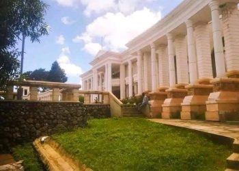 The looting and looting in the African Presidential mansion