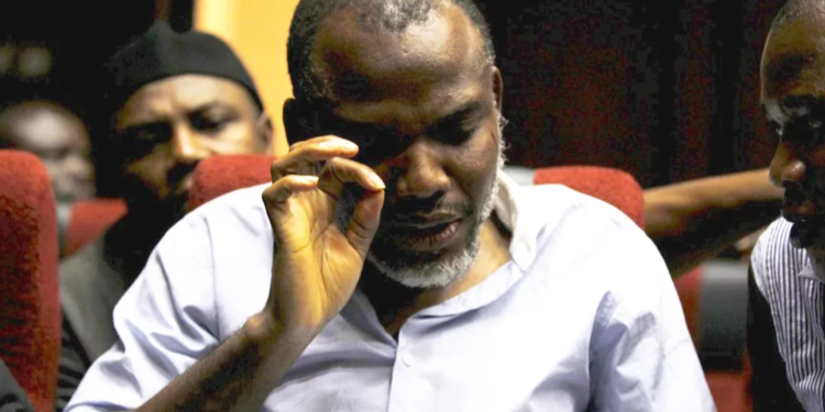 Transfer my case to South-East – Nnamdi Kanu tells Abuja court