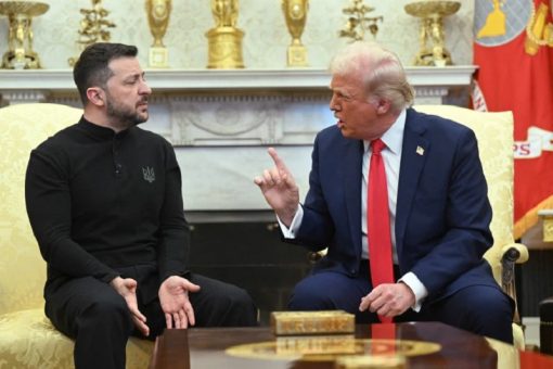 Trump-Zelensky confrontation