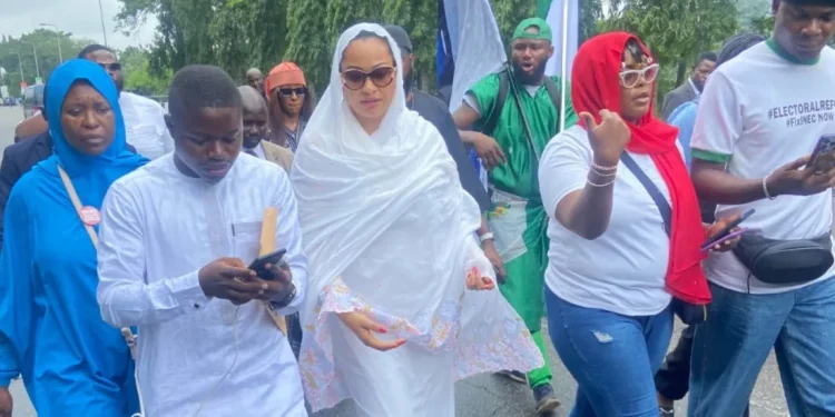 Senate Bars Natasha Akpoti-Uduaghan from Resuming, Orders Security to Lock Her Out